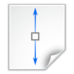 Zoom fit height icon 256x256