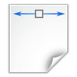 Zoom fit width icon 256x256