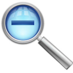 Zoom out icon 256x256