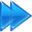 Arrow right double icon 32x32