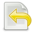 Document revert icon 32x32