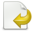 Document revert icon 32x32