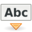 Insert text icon 32x32