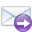 Mail forward icon 32x32