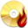 Media optical burn icon 32x32