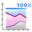 Office chart area percentage icon 32x32