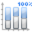 Office chart bar percentage icon 32x32