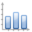 Office chart bar icon 32x32