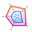 Office chart polar stacked icon 32x32