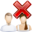 User group delete icon 32x32
