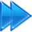 Arrow right double icon 48x48