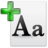 List add font icon 48x48
