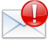 Mail mark important icon 48x48