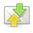 Mail send receive icon 48x48