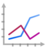 Office chart line icon 48x48