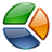 Office chart pie icon 48x48