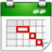 View calendar timeline icon 48x48