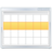 View calendar week icon 48x48