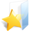 Bookmark folder icon 64x64