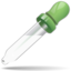 Color picker white icon 64x64