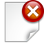 Document close icon 64x64