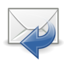 Mail reply sender icon 64x64