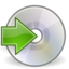 Media optical burn icon 64x64