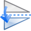 Object flip vertical icon 64x64