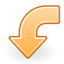 Object rotate left icon 64x64