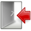 System log out icon 64x64