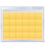 View calendar month icon 64x64