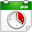 View calendar time spent icon 64x64
