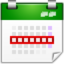 View calendar week icon 64x64