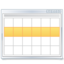 View calendar week icon 64x64