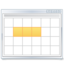 View calendar workweek icon 64x64