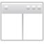 View split left right icon 64x64