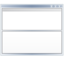 View split top bottom icon 64x64