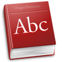 Accessories dictionary icon