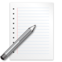 Accessories text editor icon