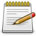 Accessories text editor icon
