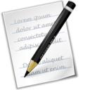 Accessories text editor icon