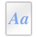 Preferences desktop font icon
