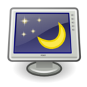 Preferences desktop screensaver icon
