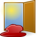 Wine doors icon