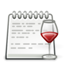 Wine notepad icon