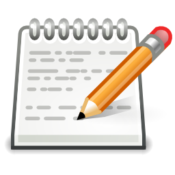 Accessories text editor icon 256x256