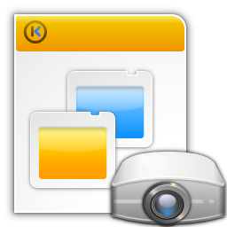 Kpresenter icon 256x256