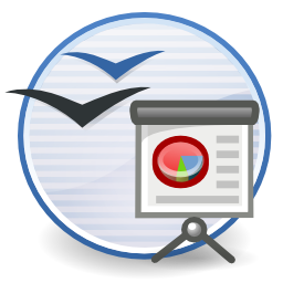 Openoffice org impress icon 256x256