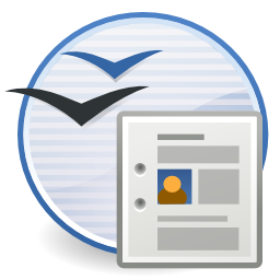 Openoffice org writer icon 256x256