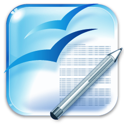 Openoffice org writer icon 256x256
